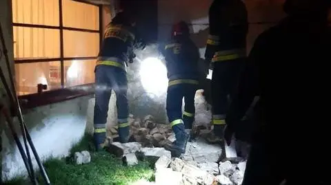 Łódź: rozebrali mur, żeby uratować psa