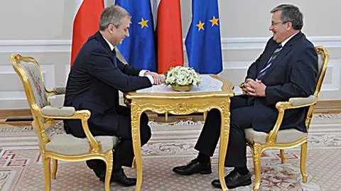 Szef SLD jako ostatni spotyka się z prezydentem