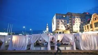 Łóżkowe kino przeniesie się z Bałtyku na plac Wolności