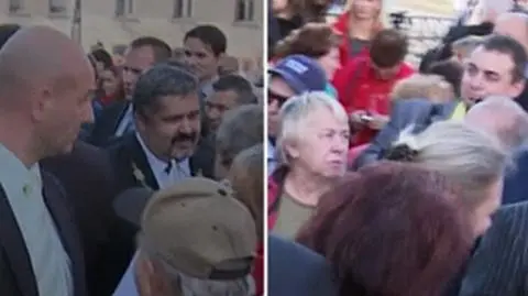 Szef ochrony podał się do dymisji. "Zamachowiec" na wolności