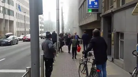 Świadek eksplozji w metrze w Brukseli