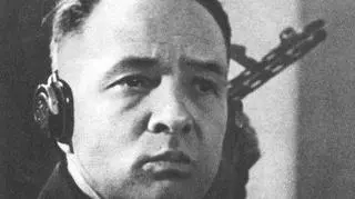 Rudolf Hoess podczas swojego procesu 