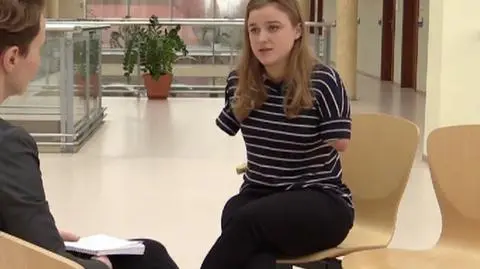 Dziś Kasia jest studentką
