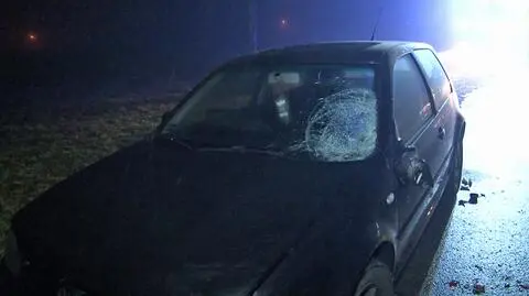 Bejdy. Samochód wjechał w grupę pieszych