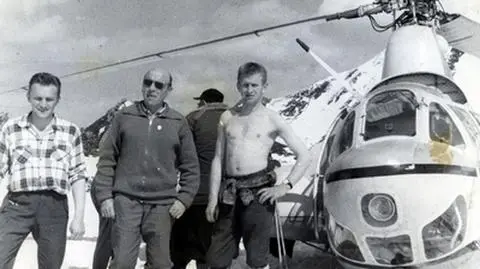 50 lat od pierwszej akcji ratowniczej z udziałem śmigłowca w Tatrach
