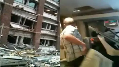 Szaleńczy rajd po ruinach w Oslo