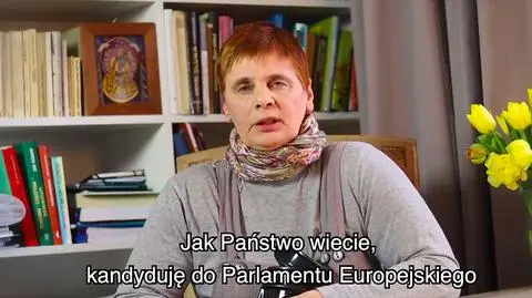 Janina Ochojska informuje, że ma raka piersi. Zapewnia, że wystartuje w eurowyborach