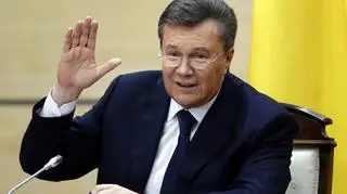 "Ja nie uciekałem" - mówił odsunięty od władzy prezydent kilka dni temu w czasie konferencji prasowej w Rosji