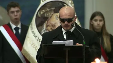 Młodszy brat Dariusza Kmiecika, Krzysztof przemawiał w czasie mszy w Katowicach