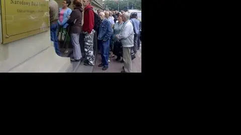 Długa kolejka po olimpijskie monety