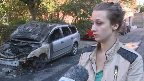 "Włączyłam rano TVN24 i zobaczyłam zdjęcie mojego płonącego samochodu"