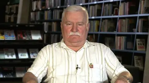 Lech Wałęsa był gościem "Faktów po Faktach"