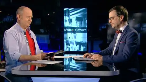 Roman Kurkiewicz i Jan Wróbel w programie "Dwie prawdy"