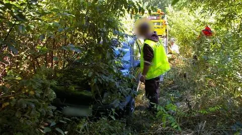 Kradli samochody, motory, skutery i chowali je w lesie. Mają 17 i 19 lat