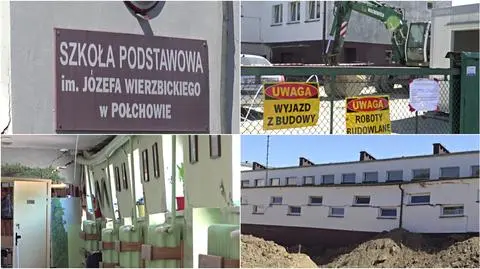 W kaszubskiej szkole pękła ściana. Dzieci będą miały dłuższe wakacje?