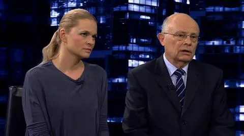 Barbara Nowacka i Marek Borowski w "Kropce nad i"