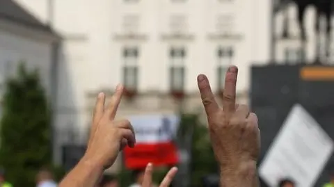 Kancelaria, Kuria, Harcerze: Krzyż zostaje przed pałacem