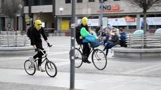 Ekorebelianci walczą o drzewa we Wrocławiu