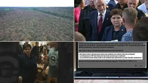 Pytania o ochronę najważniejszych osób w państwie po reportażu "Superwizjera" ("Polska i Świat" z 18