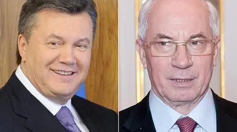 Janukowycz i Azarow zbiegli do Rosji po antyrządowych protestach na Majdanie Niepodległości  (nagranie z 2013 roku)