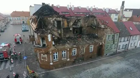 Górna część konstrukcji została całkowicie zniszczona
