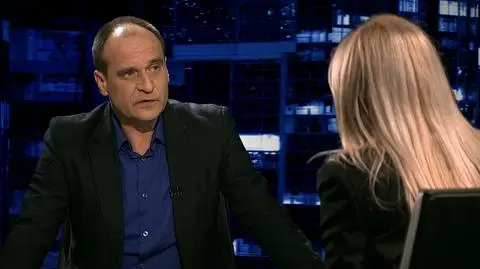 Paweł Kukiz in "Kropka nad i" TVN24