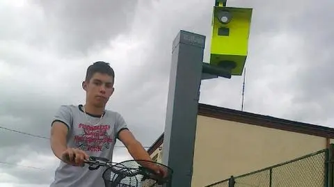 Jechał 46 km/h rowerem. Złapał go fotoradar 
