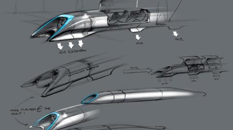 Hyperloop. Stalowa rura, a w niej kapsuła z ludźmi pędząca 1200 km/h