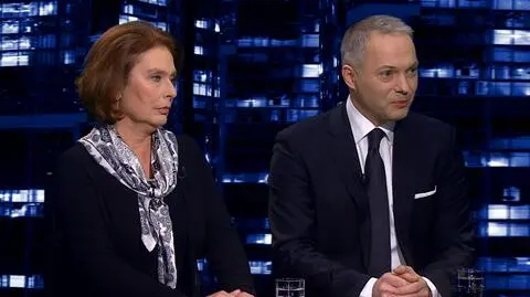 Małgorzata Kidawa-Błońska i Jacek Żalek byli gośćmi "Kropki nad i"