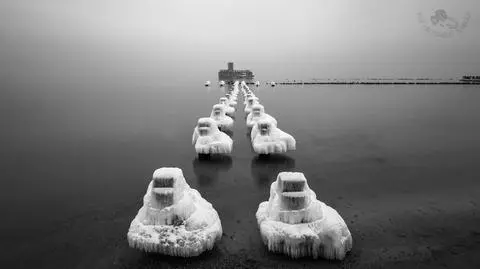 Gdynia: zima w obiektywie Sałatowskiego