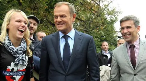 Tusk zagłosuje na siebie