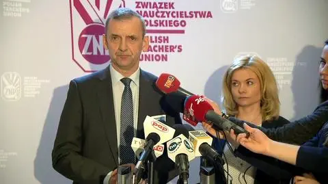 Szef ZNP Sławomir Broniarz o wniosku w sprawie referendum