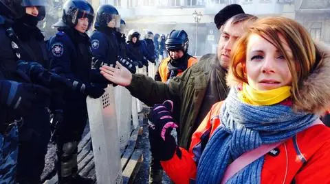 Bianka Zalewska zimą tego roku 