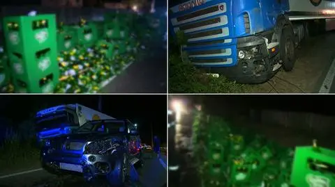 Samochód skąpany w piwie. Niecodzienny wypadek w Rumunii