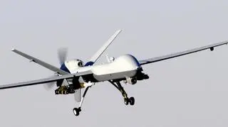 Brytyjczycy mają m.in. amerykańskie drony MQ-9 Reaper. Na nagraniu zacięte walki w okolicach Aleppo