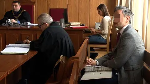Robert B. oskarżony o napaść na policjanta. "Jestem ofiarą"