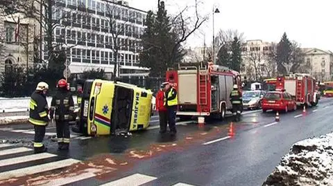 Karetka leży. Kto miał czerwone?