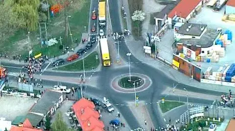 Mieszkańcy blokują ruch