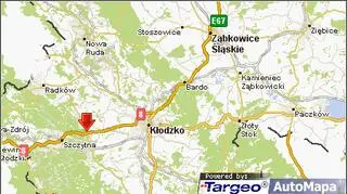 Wypadek pod Polanicą Zdrój