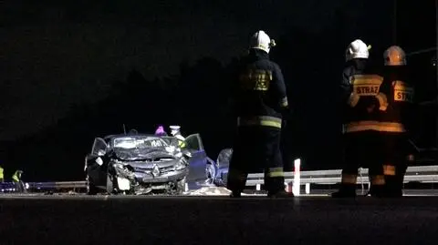Zderzenie dwóch aut na S3. Zginął jeden z kierowców