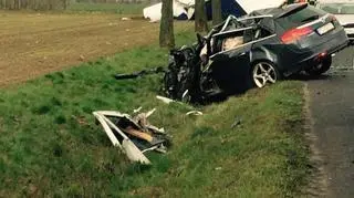 W wypadku zginął kierowca opla