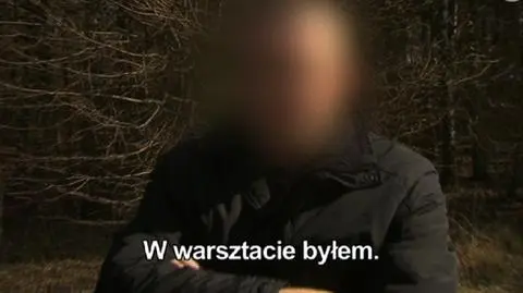 Mężczyzna w rozmowie z dziennikarzami nie przyznawał się do winy