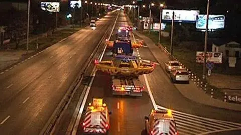 Gigantyczne tarcze dotarły do Warszawy