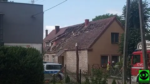 Małoszyce: wybuch gazu w domu. Jedna osoba poszkodowana