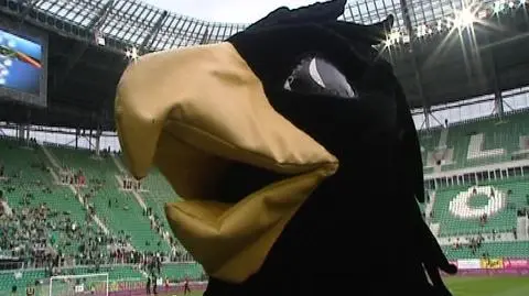 Orzeł Ślązak maskotką piłkarzy
