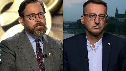 Bartłomiej Przymusiński i Mariusz Krasoń w "Faktach po Faktach"