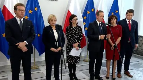Tomasz Grodzki i Małgorzata Gersdorf o działaniach Senatu po wyroku TSUE