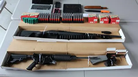 Arsenał w samochodzie. Policja zapobiegła masakrze
