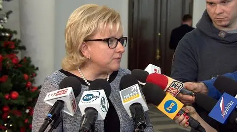 Beata Kempa o długości prac w Senacie
