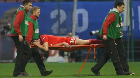 Kontuzja piłkarza Widzewa